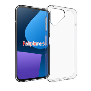 FairPhone 5 Case Transparent Ultra Thin Silicone TPU Back Cover Soft Phone Case for Fair Phone Fairphone 5 Fairphone5 2023