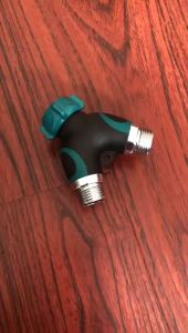 Van chia nước chữ Y 2 đầu ra 2 khóa van độc lập phi 27mm ¾ đầu nối ống nước chia 2 MIHOCO 611