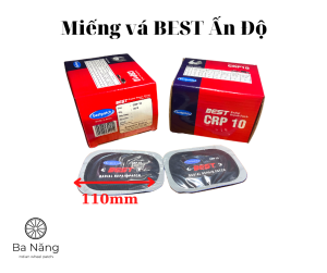 Miếng vá vỏ vá lốp xe tải ôtô máy cày có bố kẽm BEST (CRP 10HD) 90 x 65mm dùng để vá HÔNG