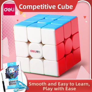 Deli | Rubiks Cube 3X3 2X2 4X4 Smooth Full Set of Educational Toys