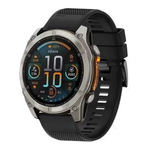 QuickFit Silicone Strap For Garmin Fenix 8/Epix-Pro 47mm 51mm Smart Watch Sport Strap Wristband For Garmin Fenix 7X 6X Bracelet