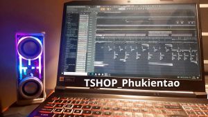 Loa bluetooth trong suốt V8 decor bàn học/ bass hay/ công suất lớn - Bảo hành 6 tháng