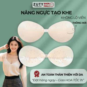 Áo Ngực Dán Không Gọng Nâng Ngực Tạo Khe Thoáng Khí Không Lộ Viền Đi bơi đi làm dự tiệc công sở