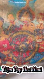 (Chủ Đề Phim) Tranh Đính Đá Hình Đảo Hải Tặc One Piece Gắn Đá 5D Kích Thước 30x40 Tự Hoàn Thành DIY