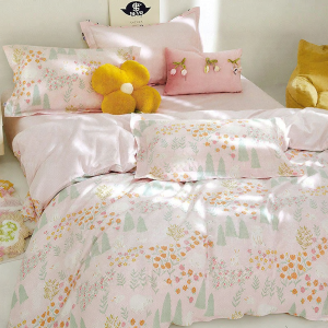 Luolai Kids | Childrens Girls 100% Cotton Quilt Cover 150x200