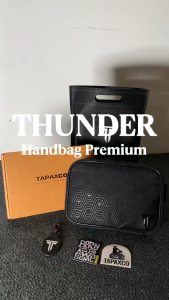 Tas Selempang Pria Tapaxco 2in1 Slingbag & Bag Handbag Pouch Thunder Premium Waterproof Local