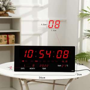 GUANGMANZHI | Large Screen Smart Digital Calendar Wall Clock
