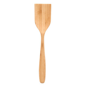 Non-Stick Pan Spatula Wooden Handle Long Handle Heat Resistant No Scratch Kitchen Cooking Utensil Family Dormitory Use