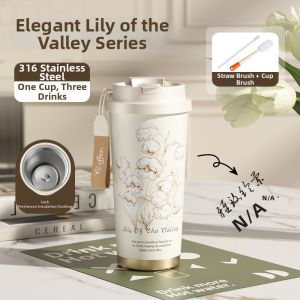 GIANXI | Thermal Cute Portable Travel Mug