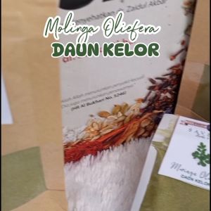 DAUN KELOR BUBUK / SERBUK DAUN KELOR / MORINGA POWDER MURNI 100% ALAMI REMPAH JSR KUALITAS PREMIUM uk. POUCH