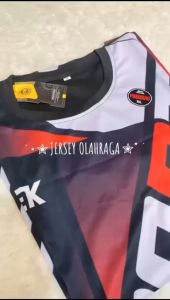 Jersey Olahraga  Sport Kaos Baju Badminton Bulutangkis Printing Dewasa MZN