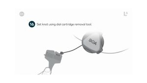 Bộ Khóa BOA Giày Xe Đạp L6 L/R Màu Đen.