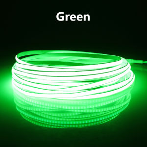 Ultra Bright FCOB COB LED Strip Lights 12V Flexible 5MM PCB Width RA90 Super Thin Neon Tape Decoration Lights For Kitchen Cabine