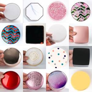 DIY Refillable Cushion Container For BB/CC Cream & Foundation With Puff