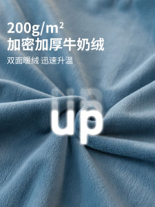 Coral Fleece Bedding Set Milk Velvet Winter Warm Three Piece Four Piece Suite Luxury Stitching Craft Thermal Bedding Coverlet