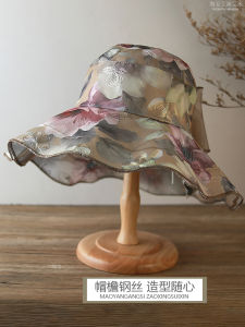 หมวกตกปลาสไตล์ชาติพันธุ์ฤดูร้อนสำหรับผู้หญิง หมวกทรงกลมปีกกว้าง หมวกตกปลาแบบสวมหัว หมวกแฟชั่น หมวกปีกกว้าง หมวกปีกกว้าง