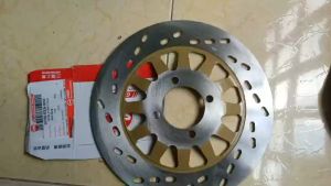 đĩa thắng phanh trước xe suzuki Viva ( lõm ) màu vàng
