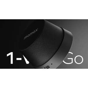 Momax Speaker 1-Vibe Go Magnetic Mini Wireless Bluetooth for Phone Stand Waterproof High Quality