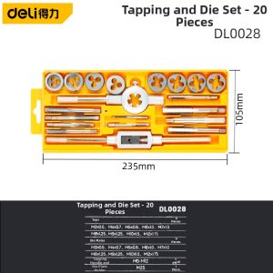 deli | Broken Screw Extractor Removal Tool Kit