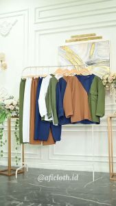 RATU SET KOMBINASI CRINKLE AIRFLOW LD 110 | ONE SET RATU | SETELAN KOMBINASI WANITA | SETELAN LENGAN PANJANG | ONE SET WANITA MUSLIMAH | SET MUSLIMAH | SETELAN WANITA KEKINIAN | SET TERBARU POLOS | SETELAN MURAH TERBARU | SET KOMBINASI WARNA REMAJA KOREAN