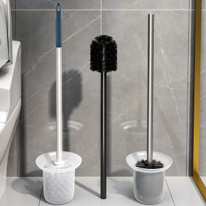 Toilet Brush For Home No Dead Angle Cleaning Toilet Bathroom Toilet Brush Bruch Head Replacement Head Neutral Long Handle Handy Gadget