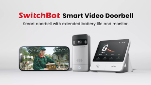 (Pre-Order) SwitchBot Smart Video Doorbell with Indoor & Outdoor Unit | 2K HD Motion Detection Alexa & Matter