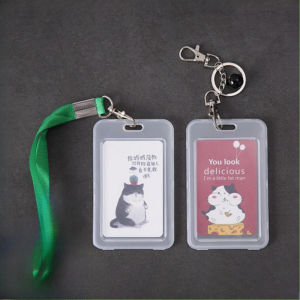 1Pcs Waterproof Transparent Card Cover Women Men Student Bus Card Holder Case Business Credit Cards Bank ID Card Sleeve Protect