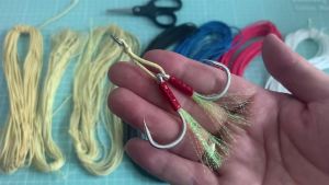 TEASER 70-300LB String Strong Hollow Core Assist Line For Boat Binding Jigging Hook Accessories Braided Kevlar Fishing Line