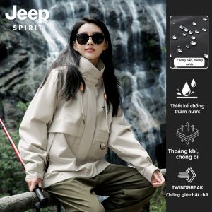 JEEP SPIRIT | Áo Khoác Chống Nước Chống Gió Đôi