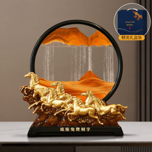 Đồ Trang Trí Bàn Tràn Đầy Sáng Tạo Tranh Cát Bùn Bùa May Mắn Cho Phòng Khách Phòng Làm Việc Công Ty Khai Trương Quà Tặng Cao Cấp