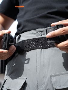 Tactical Inner Belt Breathable Non-blocking Double-sided Magic Tape Waist Seal for Duty Iron Compete Special Operations Belt