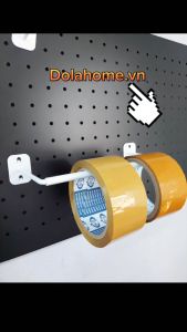 Móc treo kim loại Dola Home để khăn lau khăn giấy băng keo phụ kiện bảng Pegboard