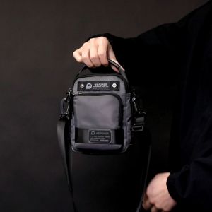 Techdoo Tas Selempang Pria Multifungsi Hand Bag Cowok Casual Tas Fashion Trendy TS310