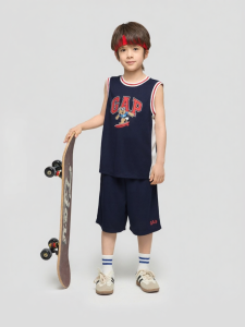 Gap | Sweat Wicking Sleeveless Shorts Set Childrens Clothing