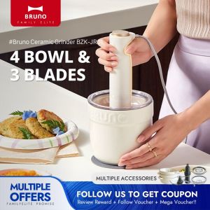 BZK-JR01เซรามิกส์บรูโน่เครื่องบดเนื้อเครื่องถนอมอาหารเอนกประสงค์ในครัวเรือนเครื่องบดเครื่องเทศ