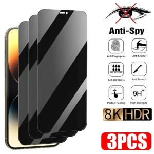 1-3PCS Fingerprint Unlock Screen Protector For Xiaomi 15T Pro 14T 13T 12T 5G 17 Ultra Anti Spy Tempered Glass Privacy Glass Film
