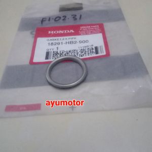 gasket ex pipe paking gasket knalpot karisma revo supra lama supra fit supra x 125 supra x 125 injection original honda 18291HB2900