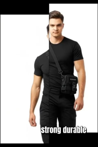 waistbag tas pinggang selempang pria kekinian distro casual trendy cowok keren