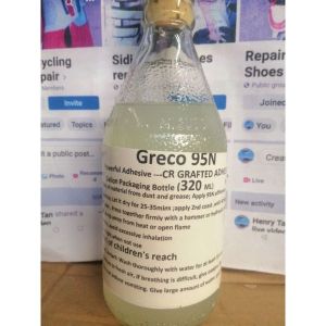 Greco 95 N adheadhesive especiall for reglue sneakers
