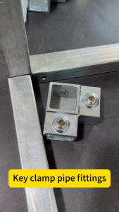 DIYMETAL ข้อต่อเหล็กกล่อง สามทางมุมสั้น โลหะกัลวาไนซ์กันสนิม ขนาด 25x25mm สำหรับงาน DIY ชั้นวางของ