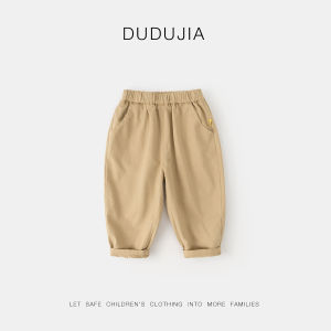 Baby Pants Pure Cotton Casual Pants Autumn Childrens Autumn Clothing Cargo Pants Boys Pants Spring & Fall Girls Woven Pants Fashion