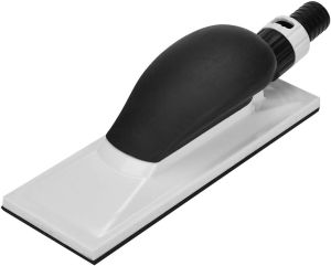 1PC198mm Hand Sander Sanding Block Vacuum Hand Sander Sponge Pad Dust Free for Wood Polishing Household Cleaning Car