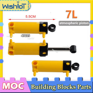 Pneumatic Technical Building Blocks Parts 7L Atmospheric Piston DIY Conversion MOC Bricks 47225 Toys Car Replacement Accessories