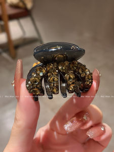 กิ๊บติดผมประดับเพชรสำหรับผู้หญิง 2025 แฟชั่นใหม่ กิ๊บติดผมครึ่งหัว ทรงหางม้า ทรงที่มีความคงที่ ประดับผมสไตล์เกาหลี