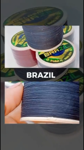 Gelasan Senar Matot Brazil Bahan Abu Tajam Panjang 1200 Yard Layangan Main Tarik Jepret