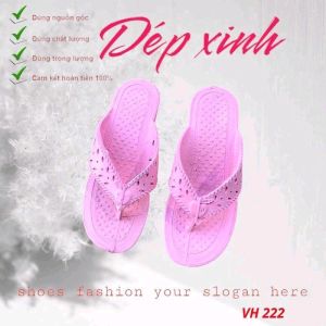 VHAO8: Dép kẹp nhựa Vĩnh Hảo mang nhà cho người già dép chống trơn