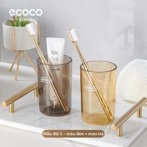 ecoco | Bộ Đựng Cốc Súc Miệng và Bàn Chải Răng Cho Ký Túc Xá