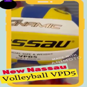 [BUY 1 FREE 1] Volleyball Size 5 - Nassau VNP5 New Patriot Soft Touch (Laminated)