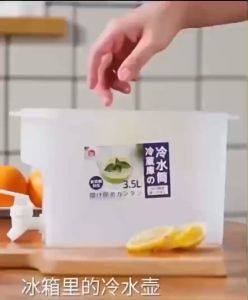 Dispenser Kulkas Mini 35 Liter Tempat Air Kran 3.5 L Bucket Portable