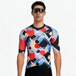 RAUDAX New Cycling Jersey Man Summer Lightweight Short Sleeves Cycling Jerseys Aero Fit Quick Dry and Breathable Jersey Ciclismo
